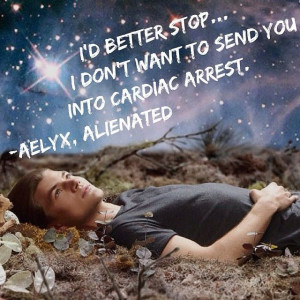 Quote from ALIENATED by Melissa Landers