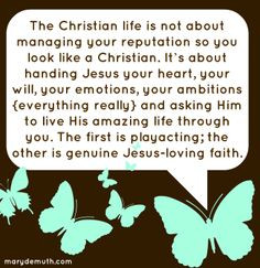 Being a #Jesus follower is an inside-out endeavor, not a #play we # ...
