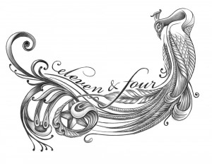 Peacock, graphite, 10 x 8 in., 2009.