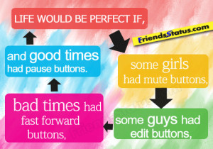 life perfect quotes image