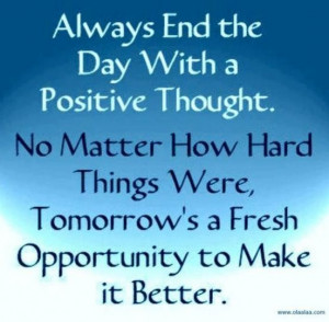 Tomorrow is a fresh opportunity quote via Carol's Country Sunshine on ...