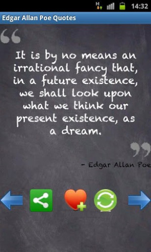 View bigger - Edgar Allan Poe Quotes FREE for Android screenshot