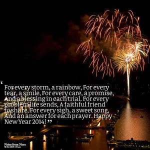 Quotes Picture: for every storm, a rainbow, for every tear, a smile ...