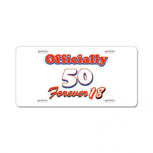 50 Birthday Gifts > 50 Birthday Auto > Funny 50 year old birthday ...