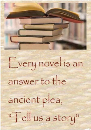 Narrative: nothing else gives shape to the chaos of life. 