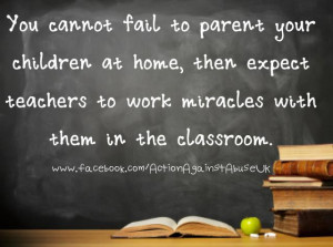 parents vs teachers