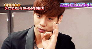 my gif shinee jonghyun kim jonghyun watashi no koibito ...
