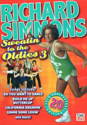 Richard Simmons Sweatin to The oldies DVD Vol 3 New Aerobic Exercise ...