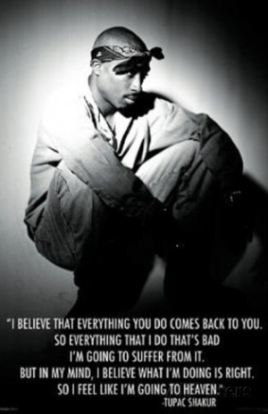 Tupac Shakur Going to Heaven Music Poster Print Poster