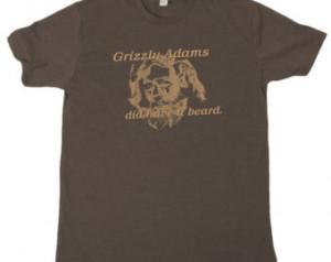 GRIZZLY ADAMS T-SHIRT vintage happy gilmore tee small medium large xl ...
