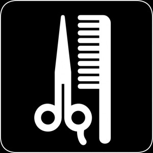 Barbershop Beauty Salon Symbol clip art