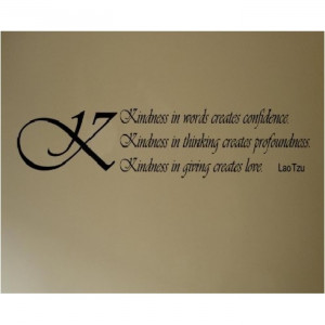 KINDNESS CREATES Vinyl wall lettering stickers quotes and sayings home ...