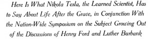 Here Is What Nikola Tesla, the Learned Scientist, Has