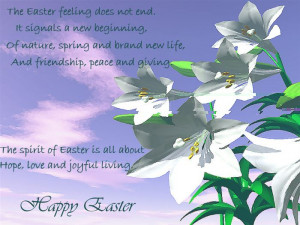 The Easter Feeling Does Not End. It Signals A New Beginning, Of Nature ...