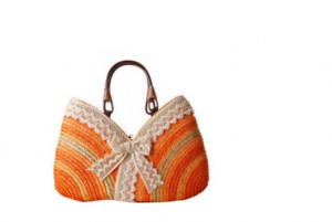 Cute Sweet Handmade Knitted Lace Bowknot Boho Beach Party Shoulder Bag ...