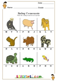 Ending Consonant Blends Nt Nk Ng Nd Phonics Activity