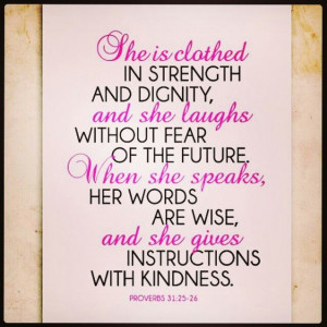 Proverbs 31 woman quote framed on wall