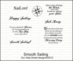 Our Daily Bread designs Smooth Sailing