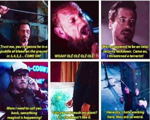 Iron Man 3 Funny Quotes the last one's my favorite