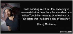 More Danny Masterson Quotes