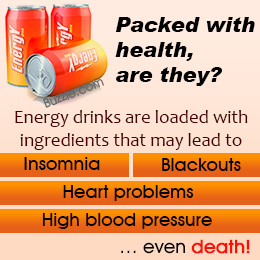 Energy drinks are dangerous