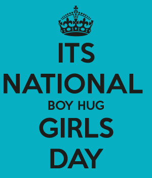 National Boy Hug Girl Day