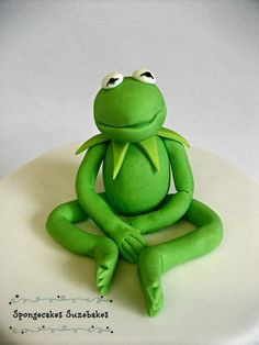 Kermit The Frog Cake by SpongecakesSuze More