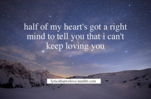 Half Of My Heart - John Mayer ft Taylor SwiftFor more lyrics and ...