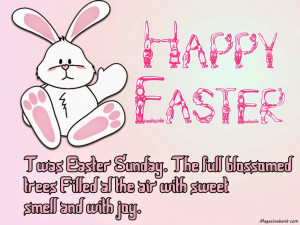 Sunday Quotes And Sayings Easter twas easter sunday.