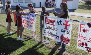 Last stand: The cheerleaders of Kountze Middle School use their faith ...