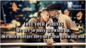 Love your parents