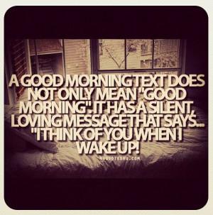 Good Quotes For Instagram About Love Good morning text - instagram