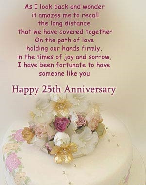 Happy 25th Wedding Anniversary Quotes