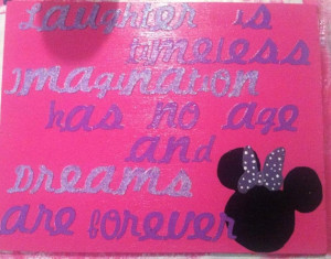 Disney Minnie Mouse Quote by LarrynPaige on Etsy, $15.00