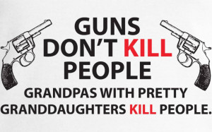 ... With Pretty Granddaughters Kill People Funny Gun Right Gift For Gra