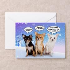 Funny Chihuahua Christmas Cards (Pk of 20 for