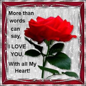 love you more than words can say quotes Customize and send this ...