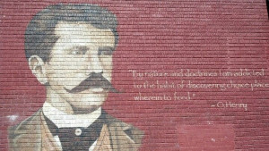 TEXAS l O. Henry mural in Austin, Texas. #quote in #austin #tx