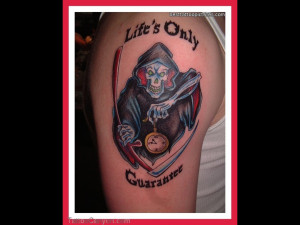 Death Grim Reaper Tattoo Designs Quotes Picture #13450