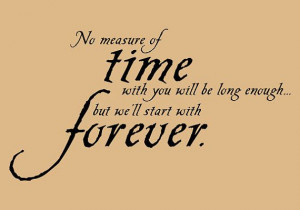 twilight quote no measure of time will be by inspirationsbyamelia $ 16 ...