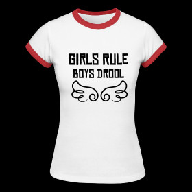 Girls Rule Boys Drool - Red ~ 0