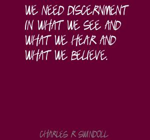 Quotes About Discernment