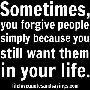 Forgiveness Quotes And Sayings