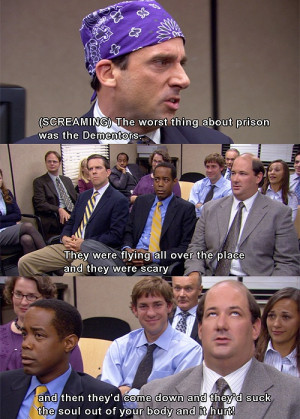 the office #memes #the office memes #harry potter #dementors #funny