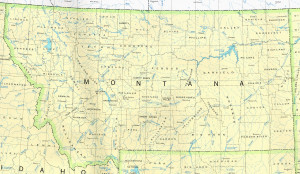 Base Montana Map