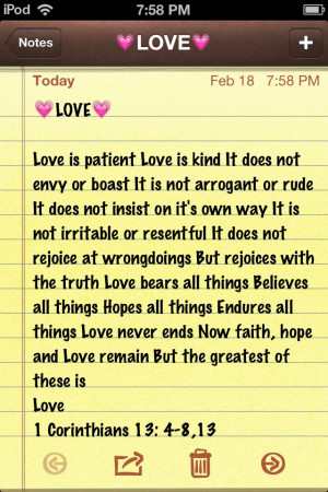 This is LOVE - 1 Corinthians 13 - A Godly Relationship