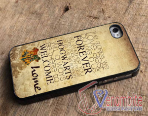 Harry Potter Hogwarts Quote Phone Cases For iPhone 4/4s Cases, iPhone ...