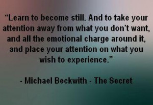 The Secret Quotes - Michael Beckwith