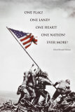 American Flag at Iwo Jima Posters