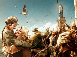 Ellis Island by TamasGaspar